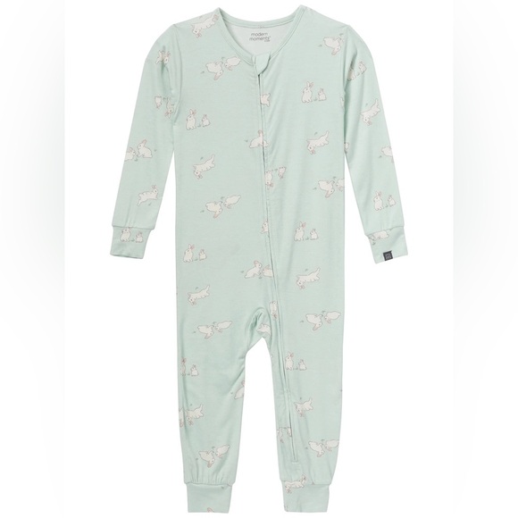 Modern Moments by Gerber Baby  Neutral Super Soft Easter One-Piece Pajama,-18M - Picture 1 of 5